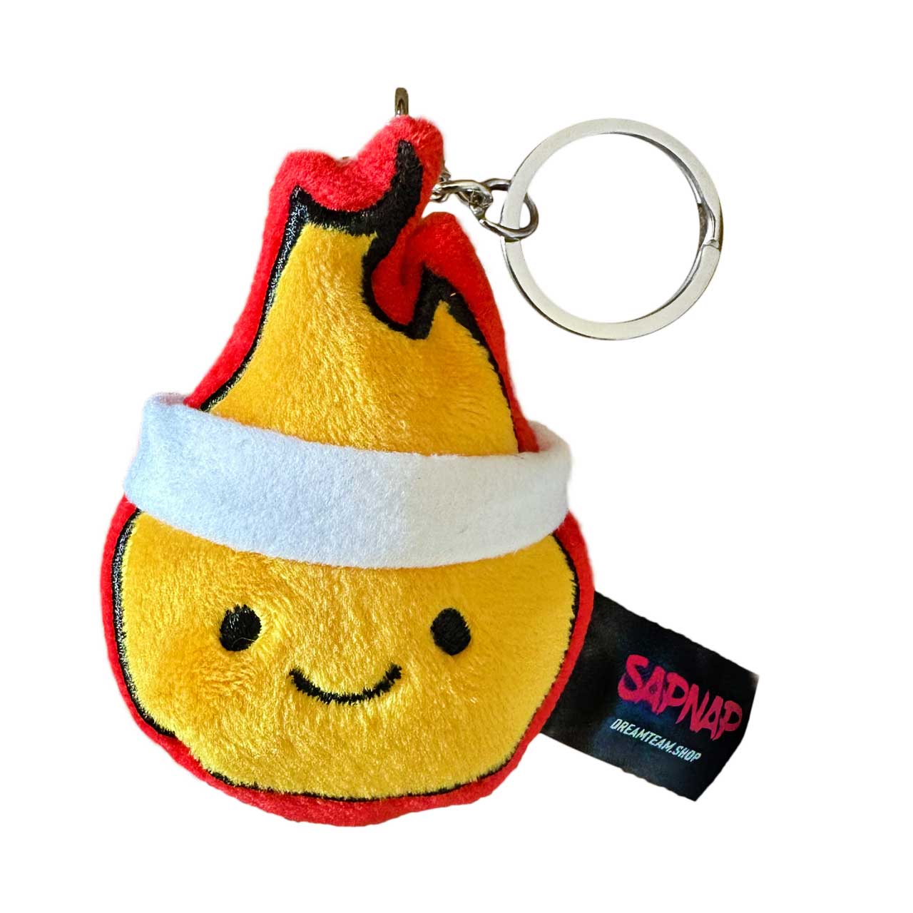 Sapnap Flame Plush Keychain