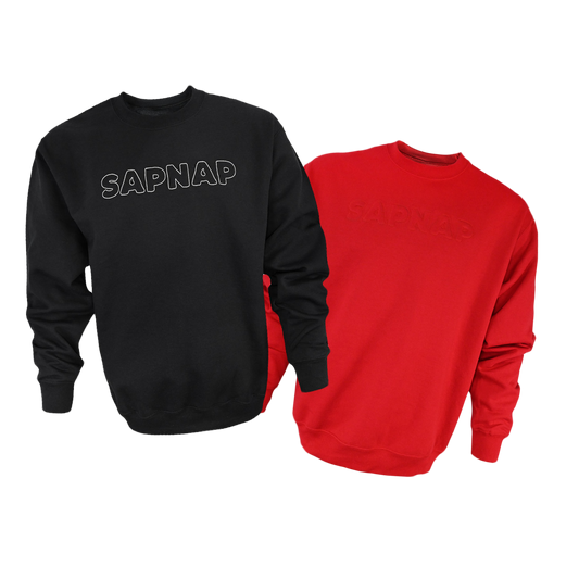 Sapnap Embossed Logo Crewneck Sweatshirt