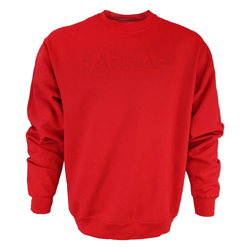 Sapnap Embossed Logo Crewneck Sweatshirt