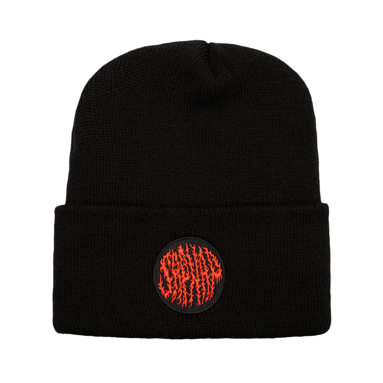 Sapnap Flame Name Cuffed Beanie