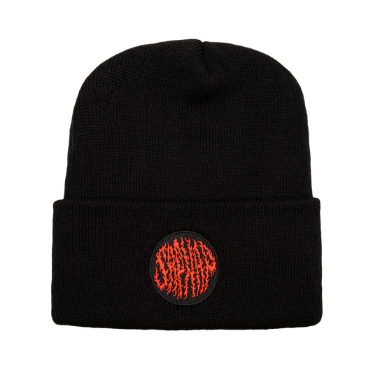 Sapnap Flame Name Cuffed Beanie