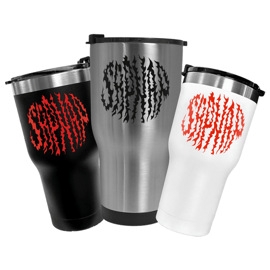 Sapnap Flame Name Tumblers