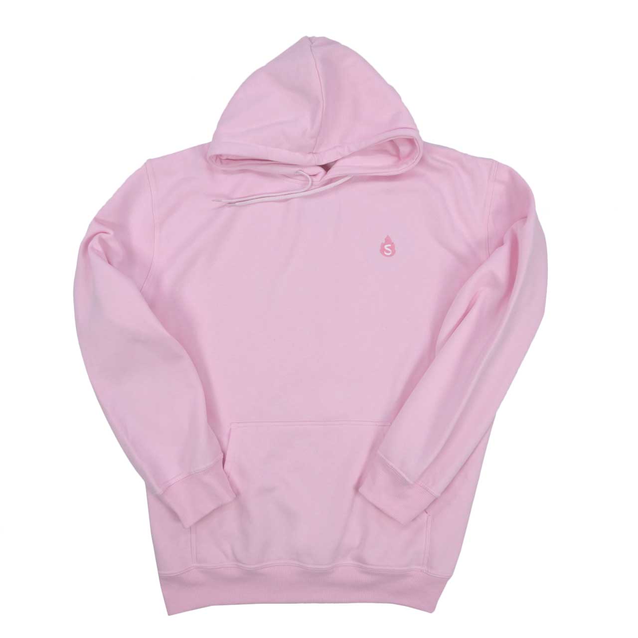 Sapnap Pastel Embroidered S Flame Pullover Hoodie