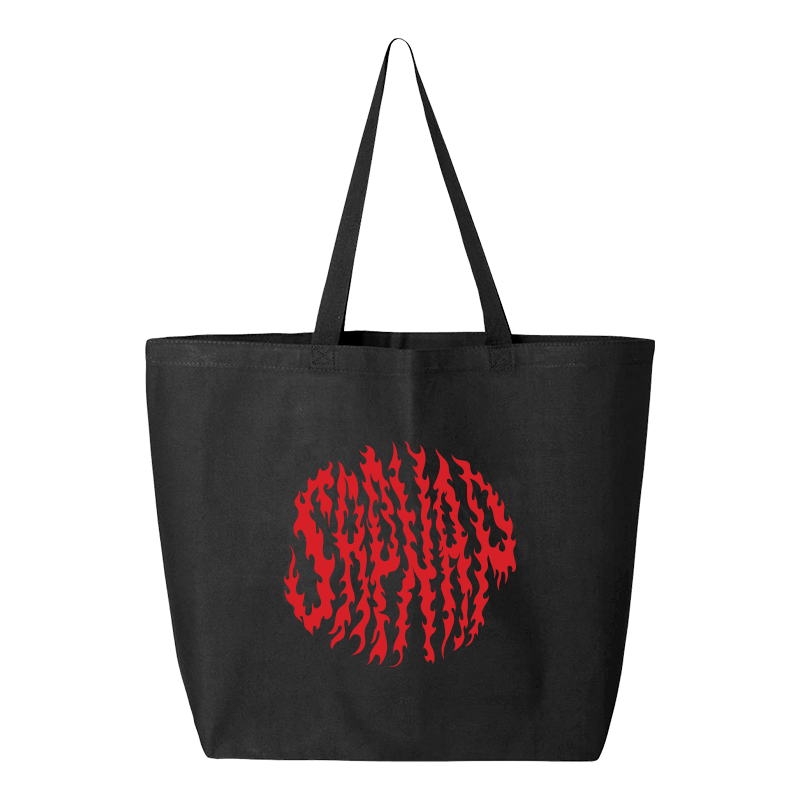 Sapnap Flame Name Tote Bag