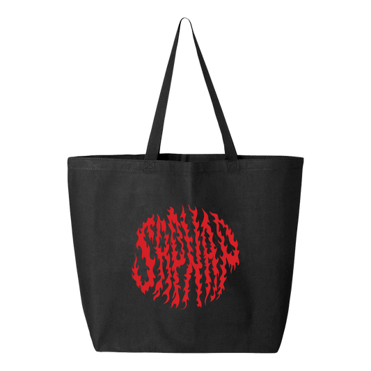 Sapnap Flame Name Tote Bag